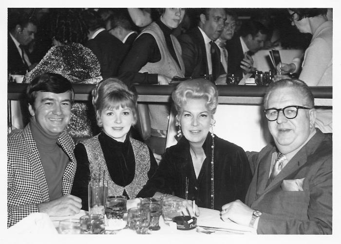 Ron& Kay Masack with Shirley & Grant 1970 at the Stardust, Las Vegas